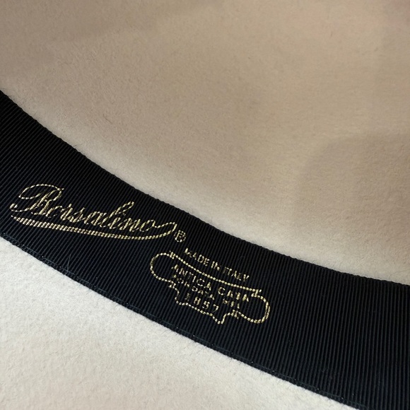 Borsalino Alessandria hat in cream - Picture 5 of 6